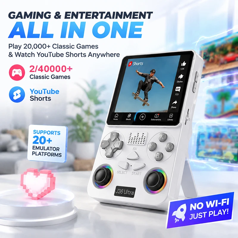Gaming Console Online - J36 Ultra Android Handheld 2/40000+ Game