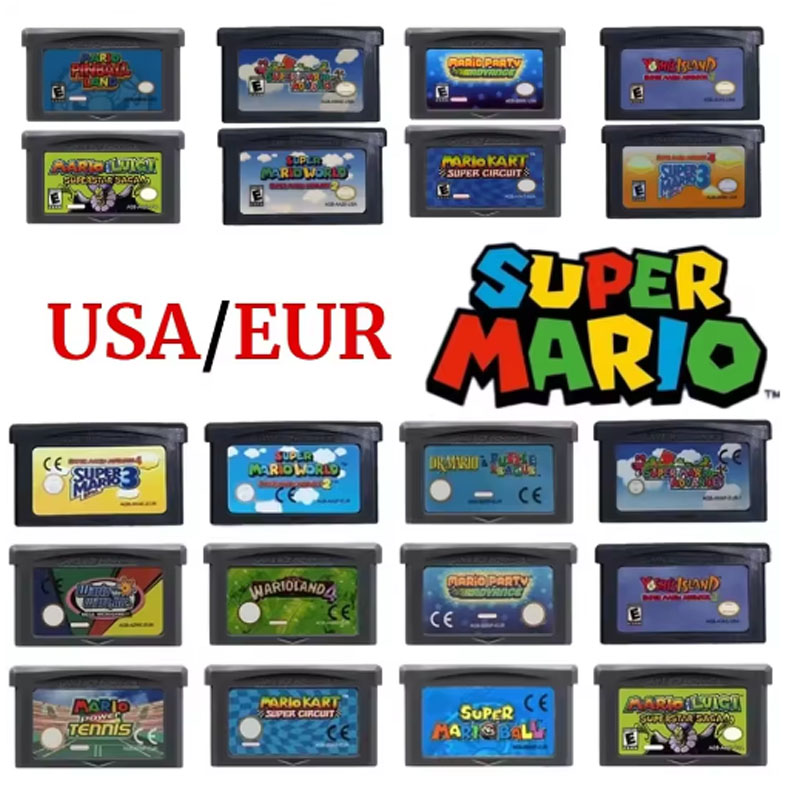 Gaming Console Video - 1~7PCS USA 32 Bit GBA Game