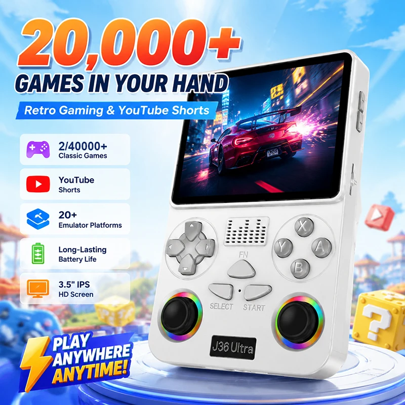 Gaming Console Online - J36 Ultra System Handheld Console Built-in