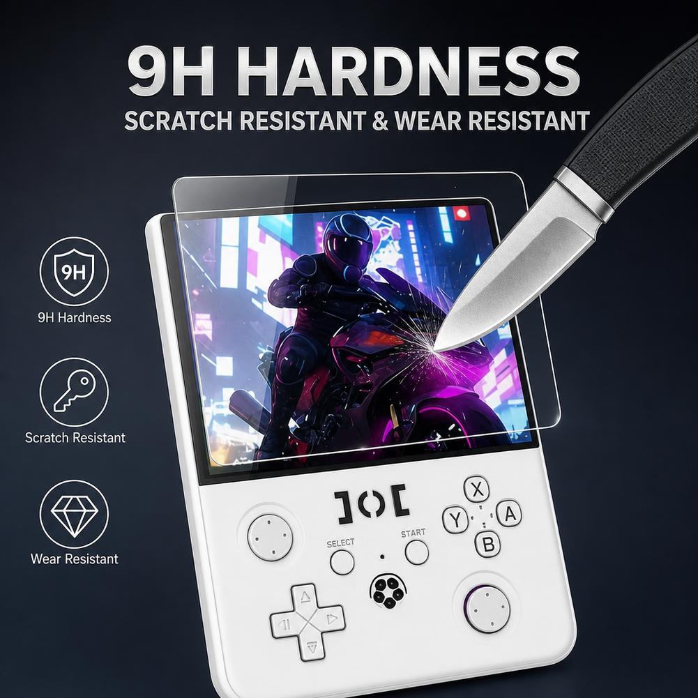 Gaming Console R36 - 9H Hard Tempered Glass Protective Film