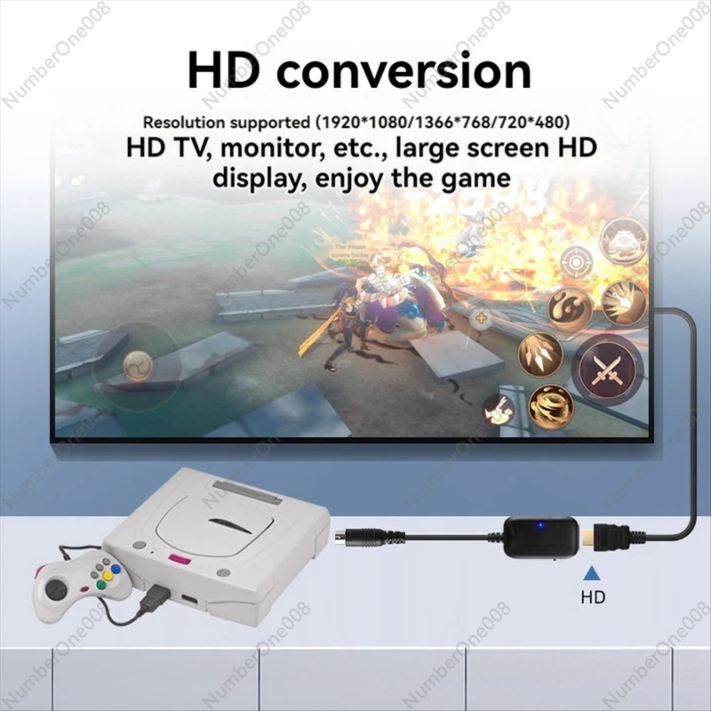 HDMI Converter Cable for Sega  - Gaming Console Tv review and price