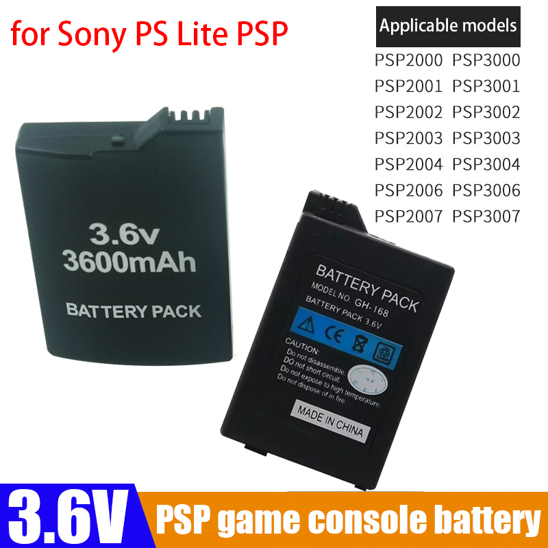 3.6V 3600mAh Built-in Battery  - Gaming Console Psp review and price