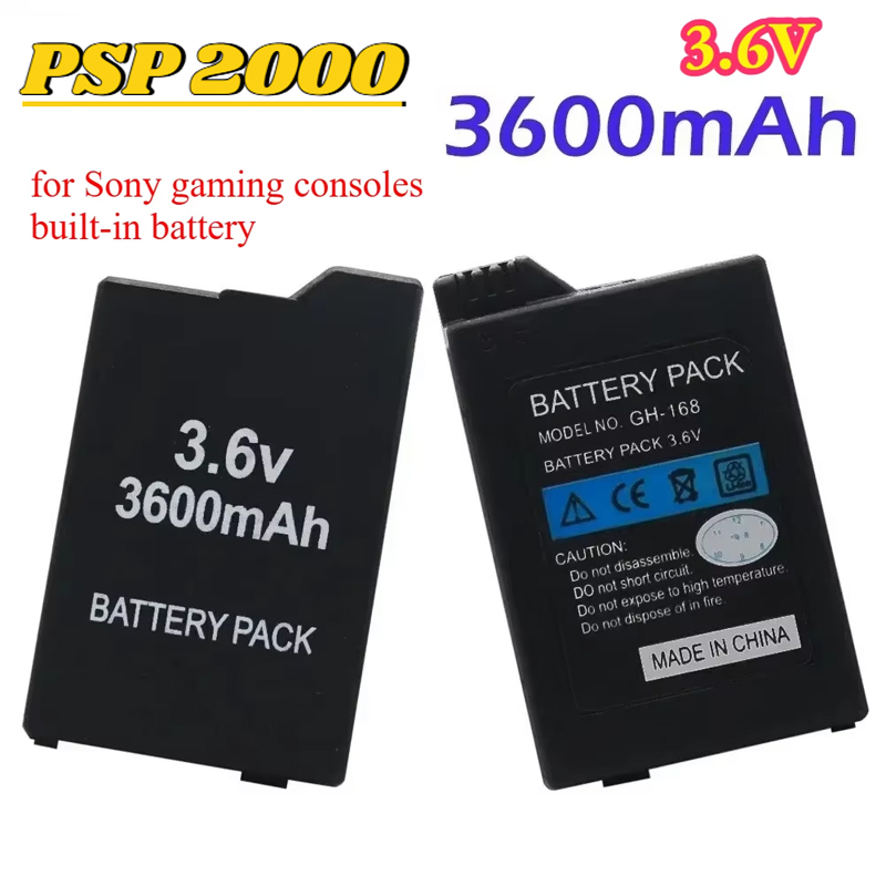 3.6V 3600mAh Built-in Battery  - Gaming Console Psp review and price