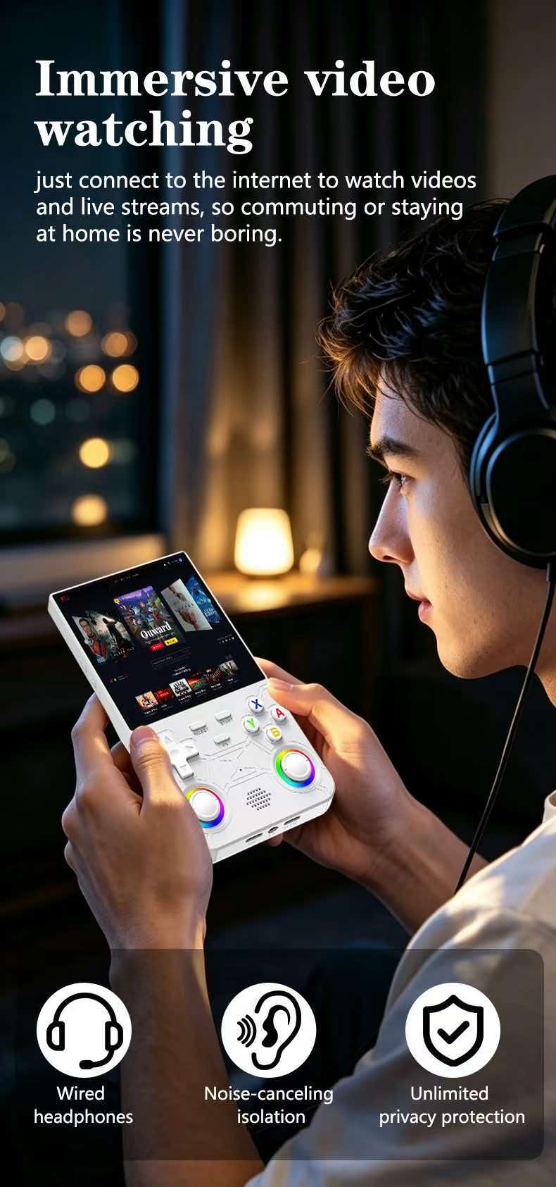 R36 Ultra WiFi Retro Handheld  - Gaming Console R36 review and price