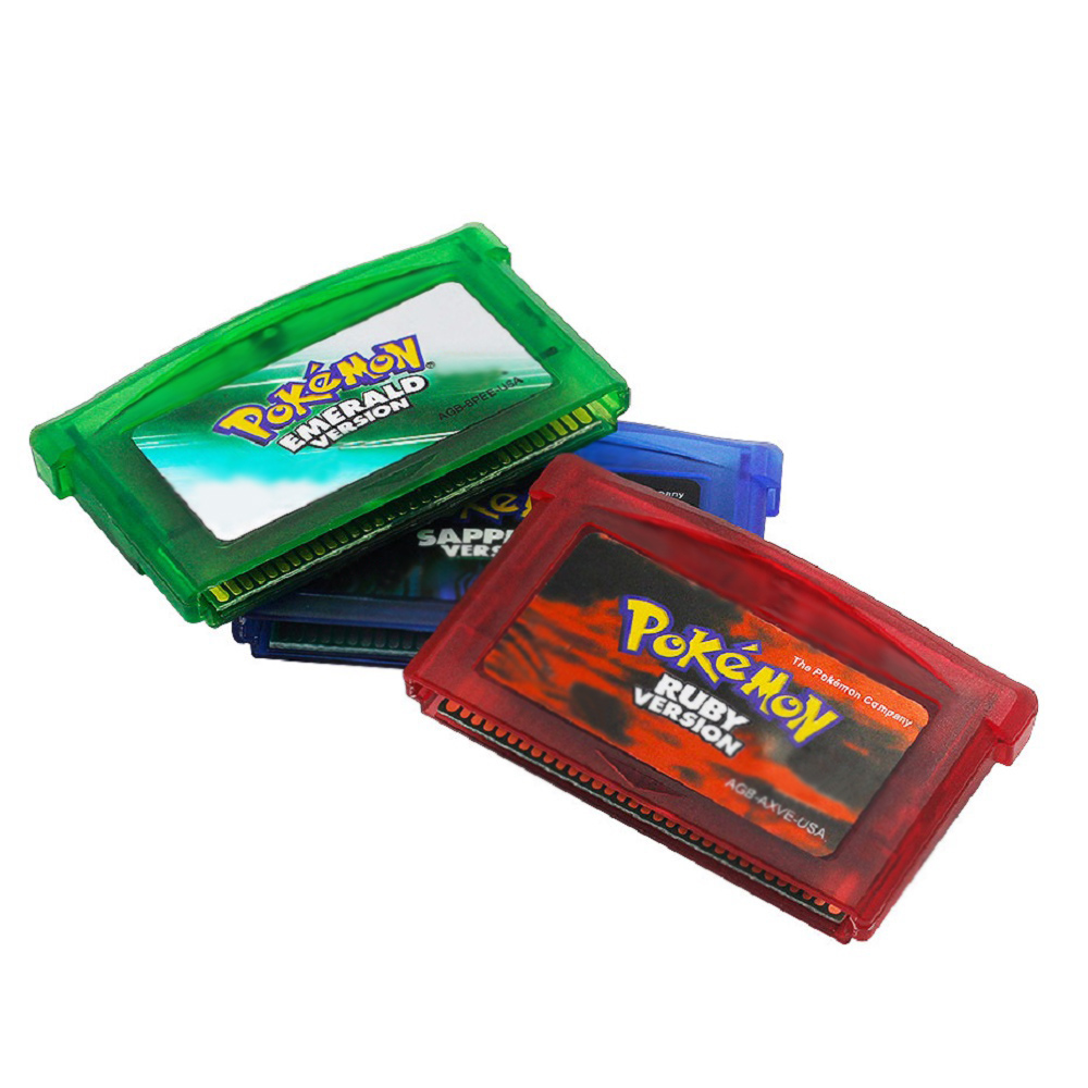 Pokemon Game Card GBA Series 3 - Gaming Console Video review and price