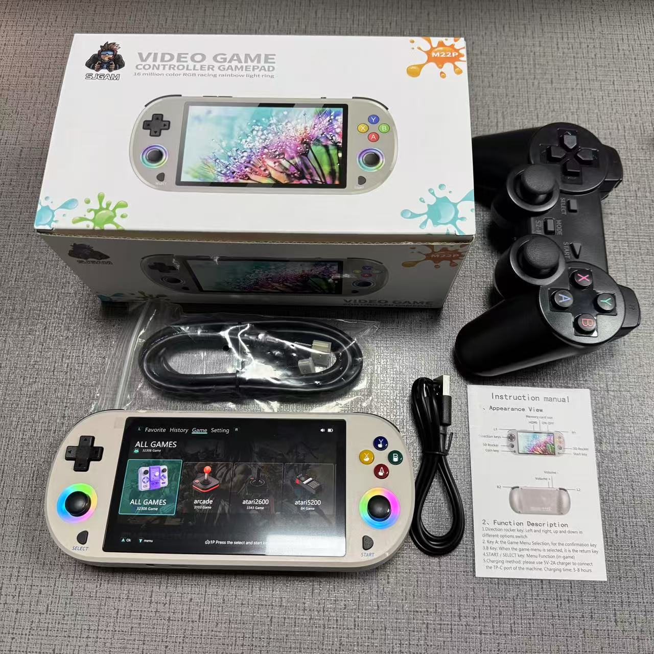 New 128GB M22 Pro Portable Poc - Gaming Console G90 review and price