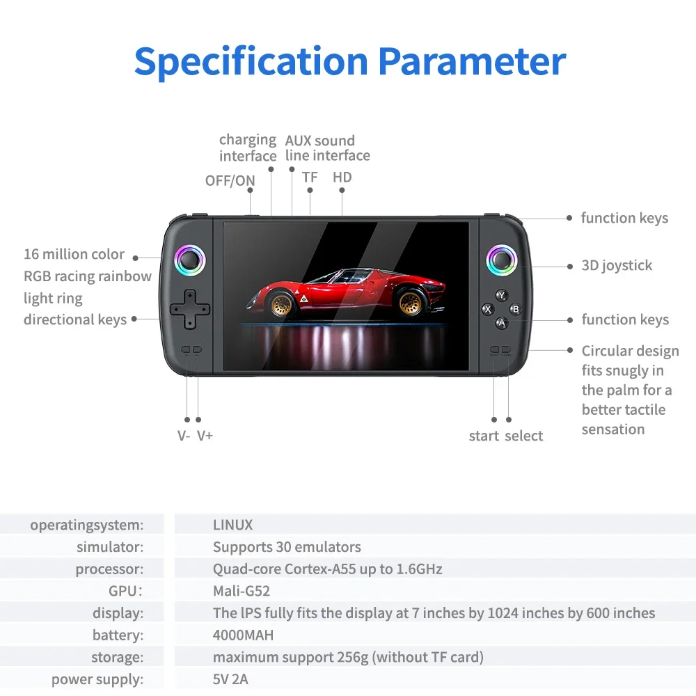 128G M27 Handheld Game Player  - Gaming Console G90 review and price