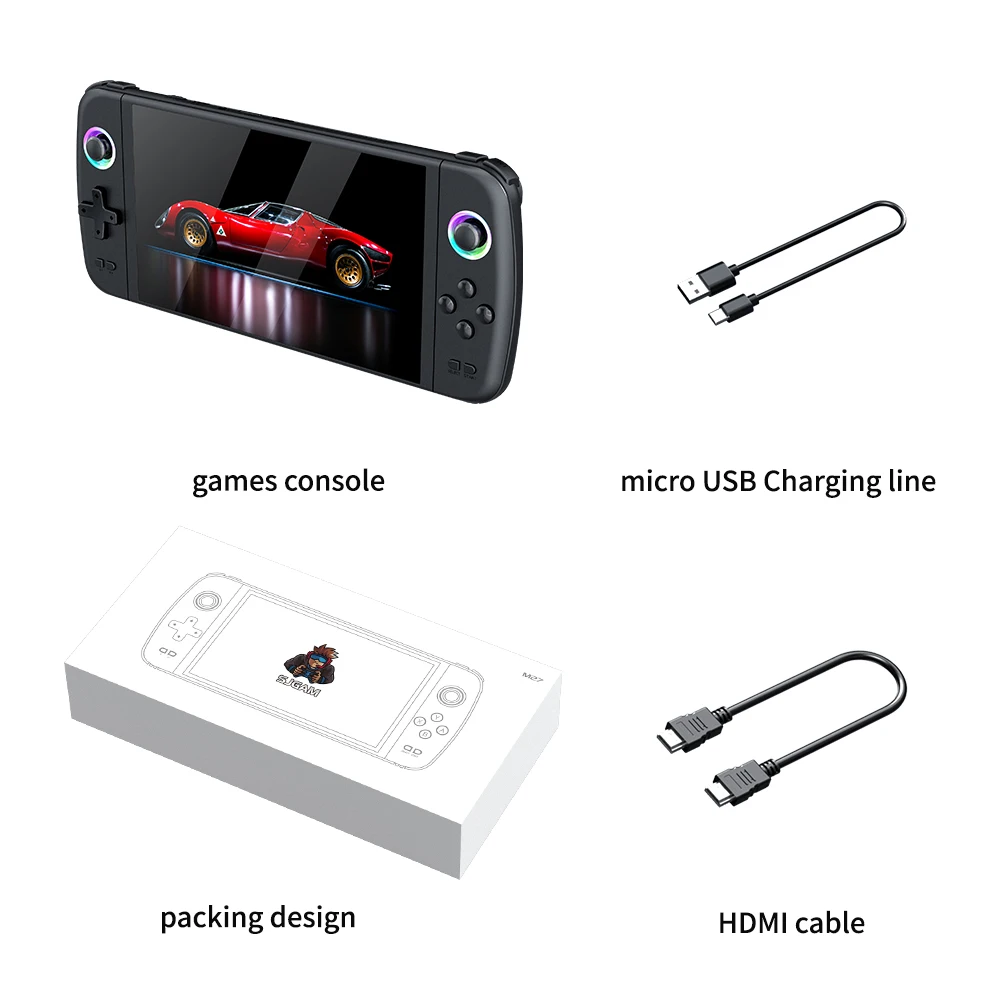 128G M27 Handheld Game Player  - Gaming Console G90 review and price