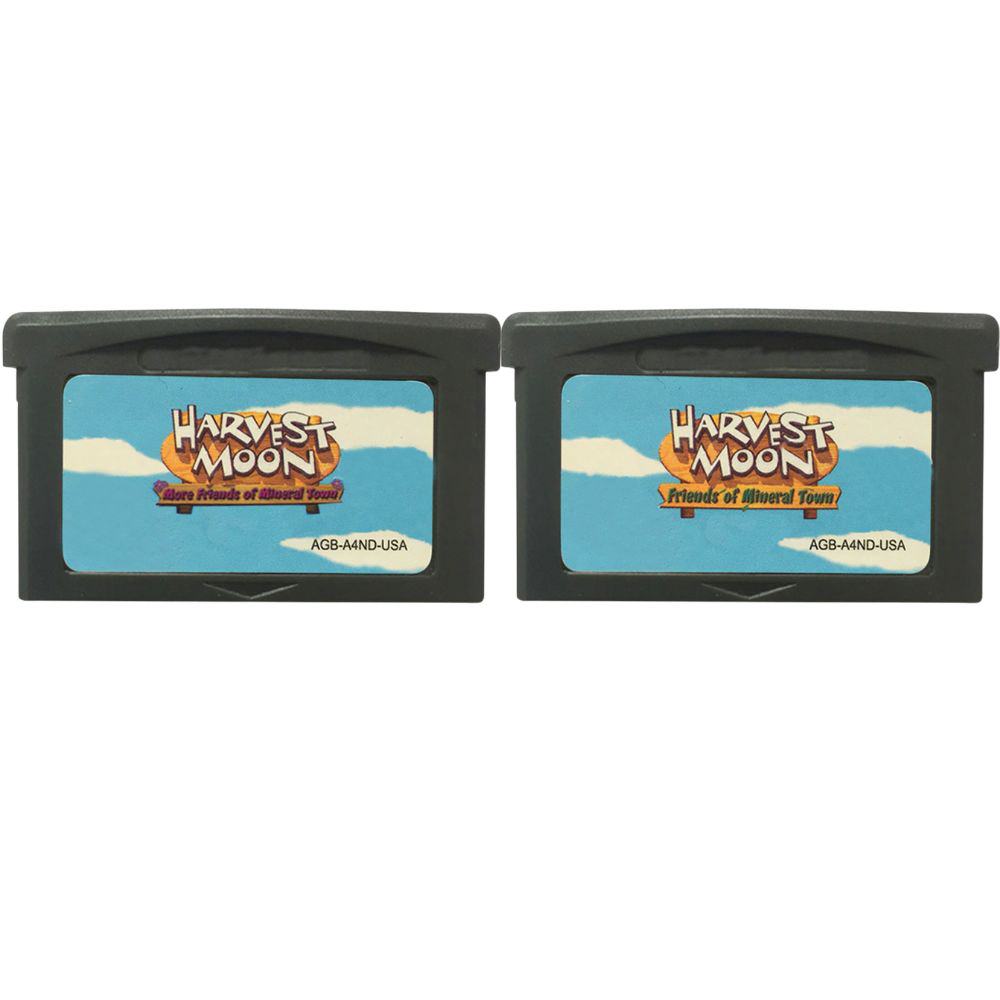 Harvest Moon GBA Game Cartridg - Gaming Console Video review and price