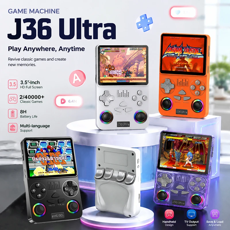 J36 Ultra Android Handheld 2/4 - Gaming Console Online review and price