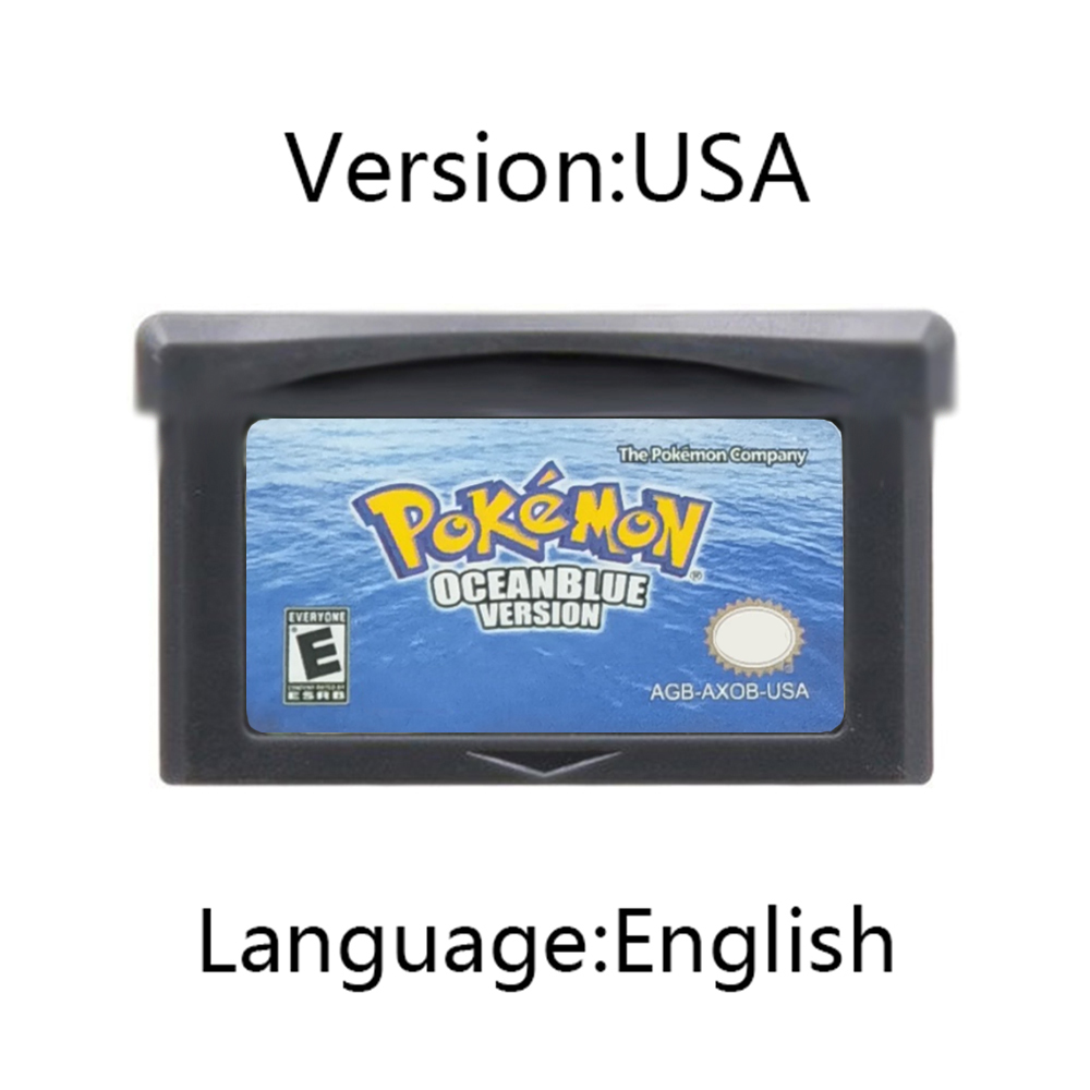 GBA Pokemon Game Cartridge 32‑ - Gaming Console Video review and price