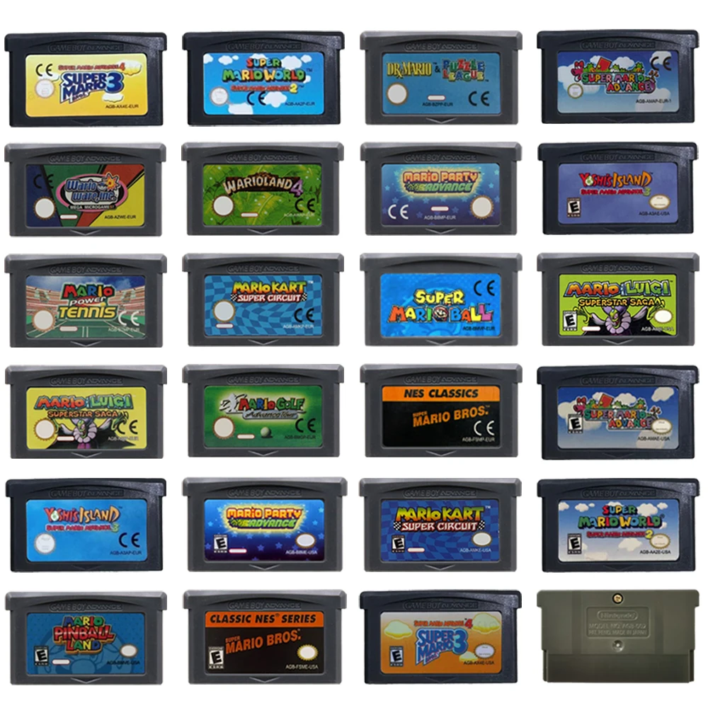 •GBA Game Cartridge 32 Bit Vid - Gaming Console Video review and price