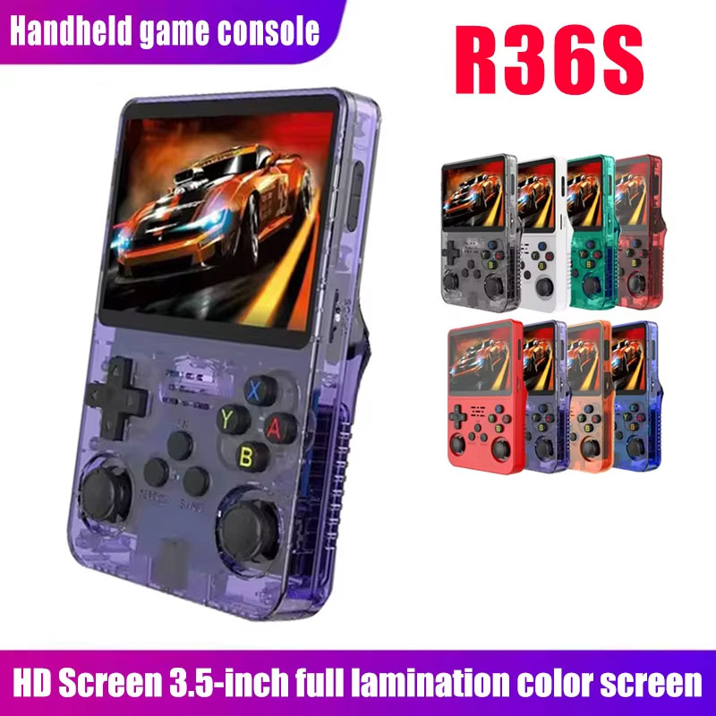 R36s New Handheld Game Console - Gaming Console R36 Ultra review and price