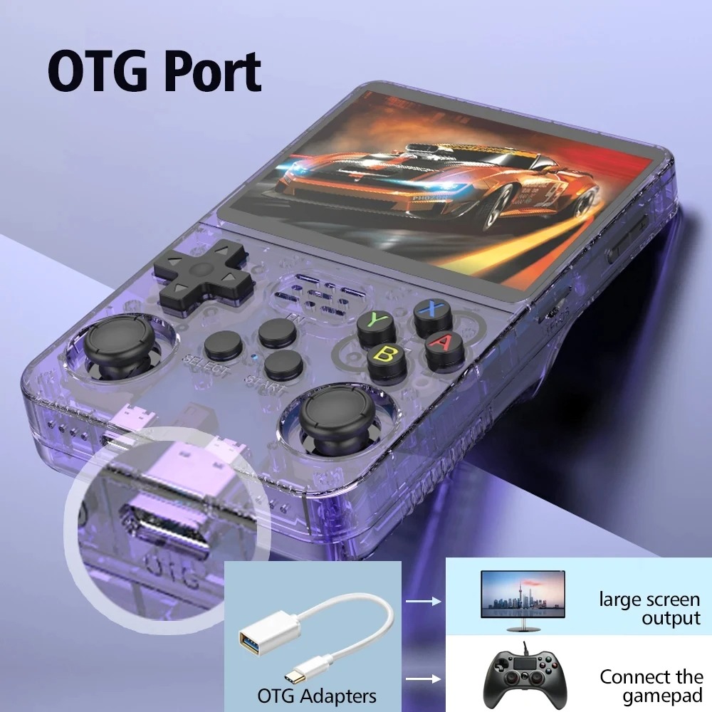 R36s New Handheld Game Console - Gaming Console R36 Ultra review and price